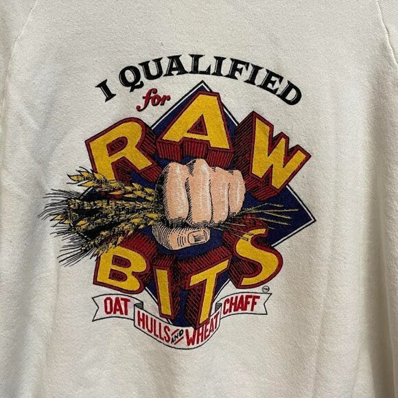 Vintage Raw Bits and Oats Cereal Sweatshirt - Picture 2 of 5